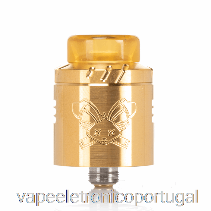 Vape Eletrônico Hellvape Dead Coelho Solo 22mm Rda Ouro
